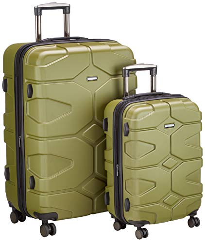 Hauptstadtkoffer - X-Kölln - Luggage Suitcase Hardside Expandable Trolley 4 Wheel Spinner, TSA Lock, 76 cm, 120 Liter, Olive Green