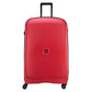 DELSEY PARIS - BELMONT PLUS - Extra Large Rigid Suitcase extandable - 82x52x37 cm - 132 liters - XL - Red