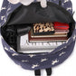 Miss Lulu Large Backpack Horse Navy