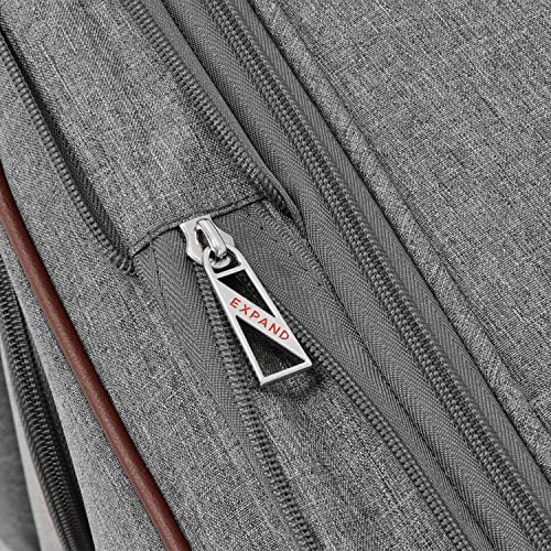 LONDON FOG Westminster Expandable Spinner Grey, 20" Carry On, Grey, 20" Carry On, Westminster 20" Expandable Spinner Carry on Grey