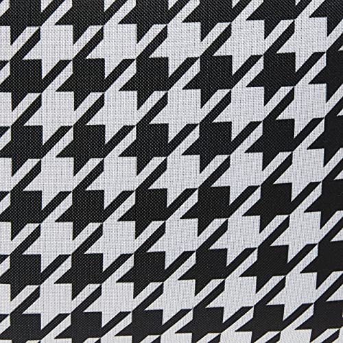 Rockland Fashion Softside Upright Luggage Set, Black and White, 2-Piece Set (14/19)