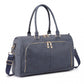 Miss Lulu Leather Look Maternity Changing Shoulder Bag Navy