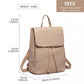 Miss Lulu Faux Leather Stylish Fashion Backpack