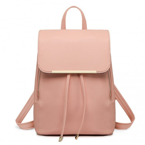 Miss Lulu Faux Leather Stylish Fashion Backpack