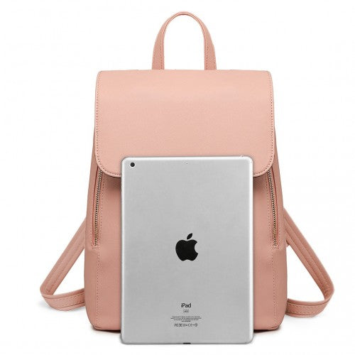 Miss Lulu Faux Leather Stylish Fashion Backpack