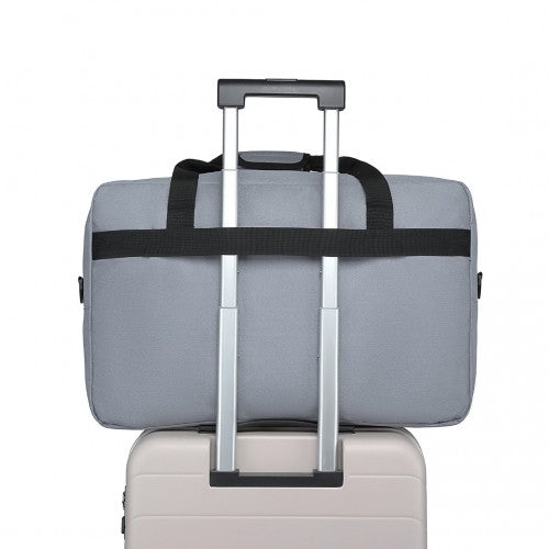 Kono Multi Purpose Men's Shoulder Bag - Light Grey