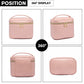 Miss Lulu Make-Up Organiser Storage Bag - Pink