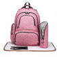 Kono Large Capacity Multi Function Baby Diaper Backpack Polka Dot Pink