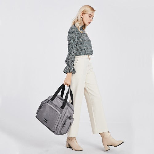Kono Multi Way Travel Baby Changing Bag - Grey