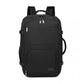 Kono Multifunctional Portable 39L Travel Backpack Cabin Luggage Bag - Black