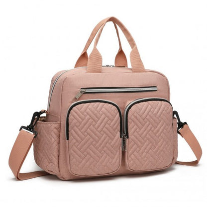 Kono Durable And Functional Changing Tote Bag - Pink