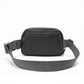 Kono Sleek And Stylish Minimalist Classic Waterproof Waist Pack - Grey