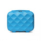 British Traveller 13 Inch Ultralight Abs And Polycarbonate Vanity Case - Blue