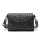 Miss Lulu Chic Quilted Shoulder Bag With Chain Strap - Black