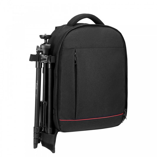 Kono Water Resistant Shockproof DSLR Camera Backpack - Black